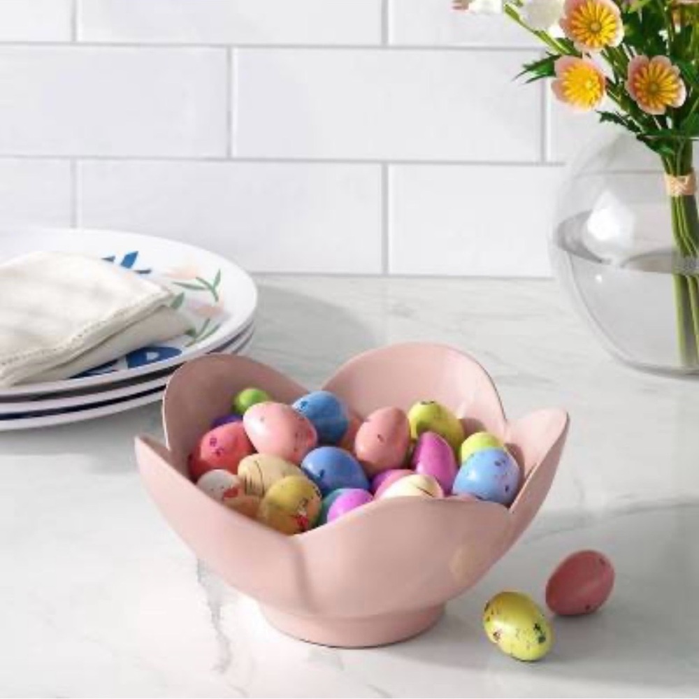 Set of 3 Room Essentials Figural Flower Dessert Bowls 14oz. NEW